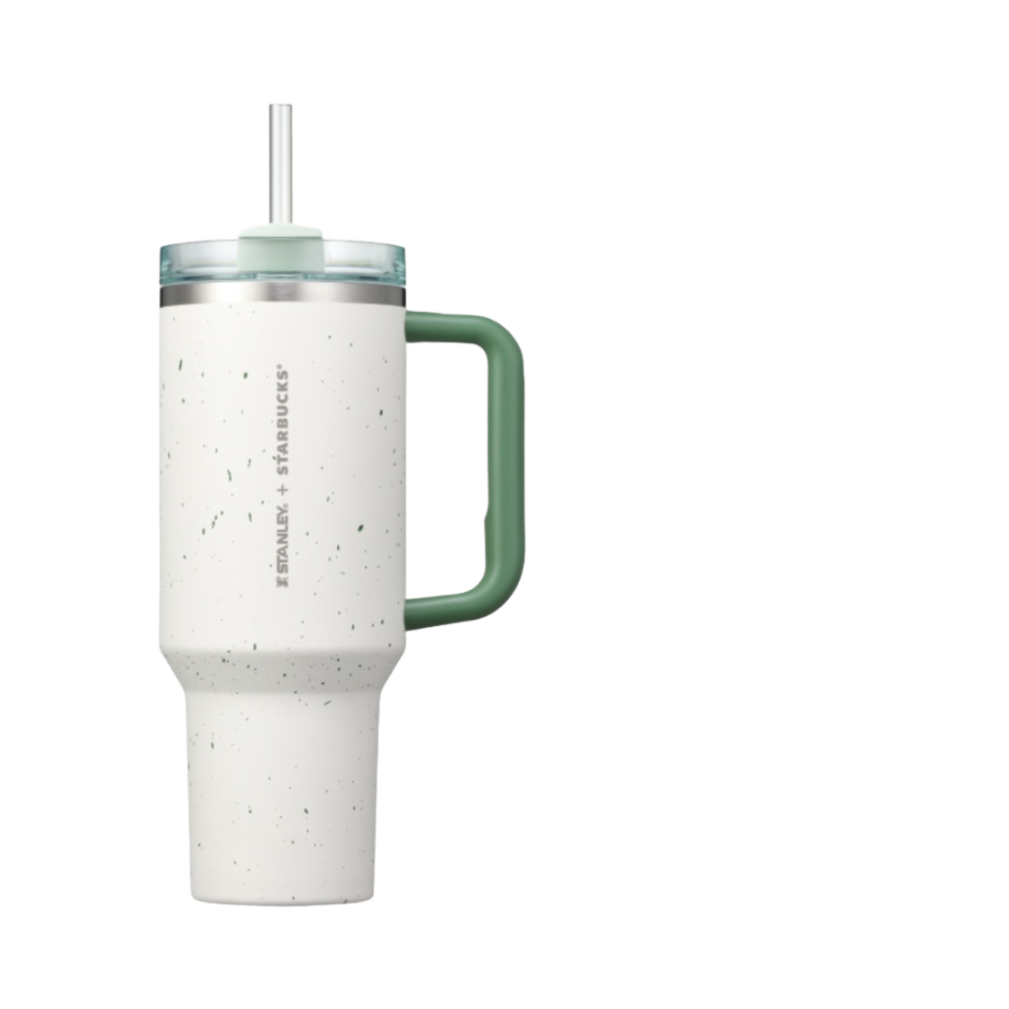 - Starbucks 24 SS Stanley Green Pebble Quencher Tumbler 1183ml