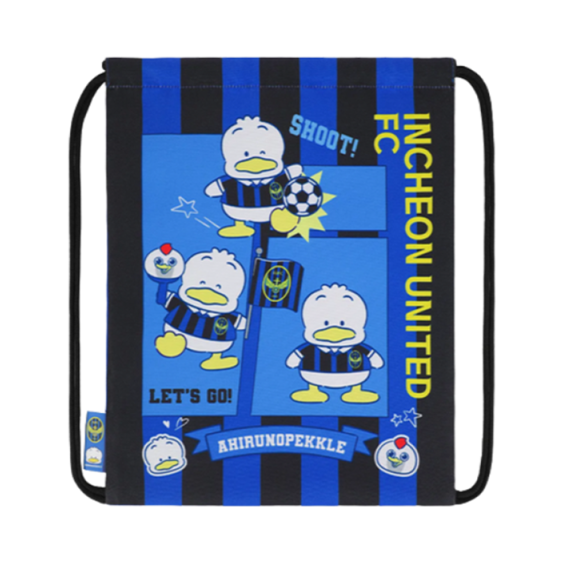 - K League x Sanrio Characters 2025 Gym Sack Ahiru No Pekkle Incheon United FC Blue