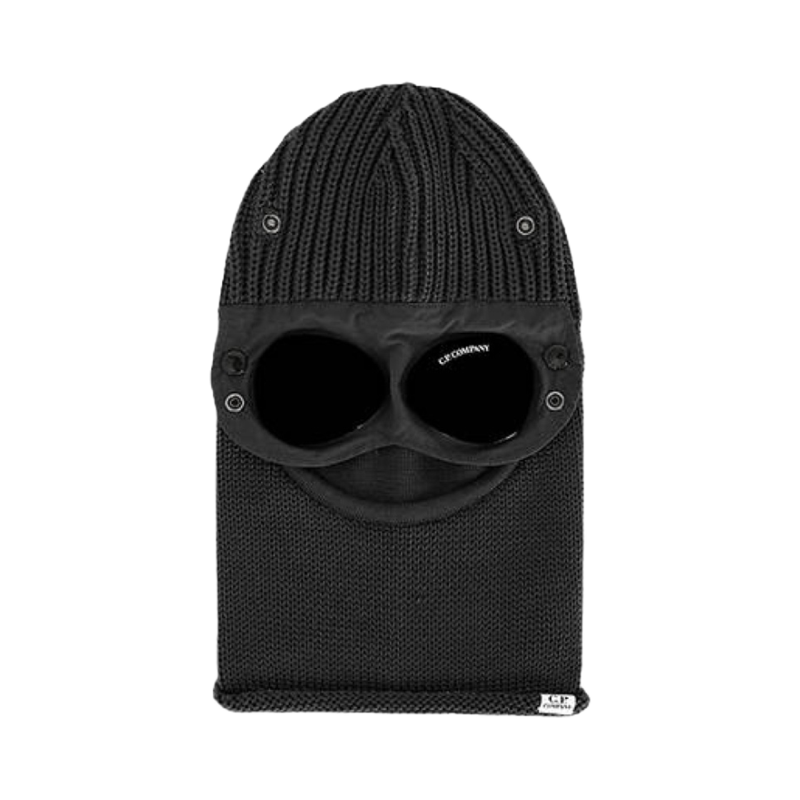 C.P. 컴퍼니 엑스트라 파인 메리노 울 고글 발라클라바 블랙 - 21FW(C.P. Company Extra Fine Merino Wool Goggle Balaclava Black - 21FW) - 1