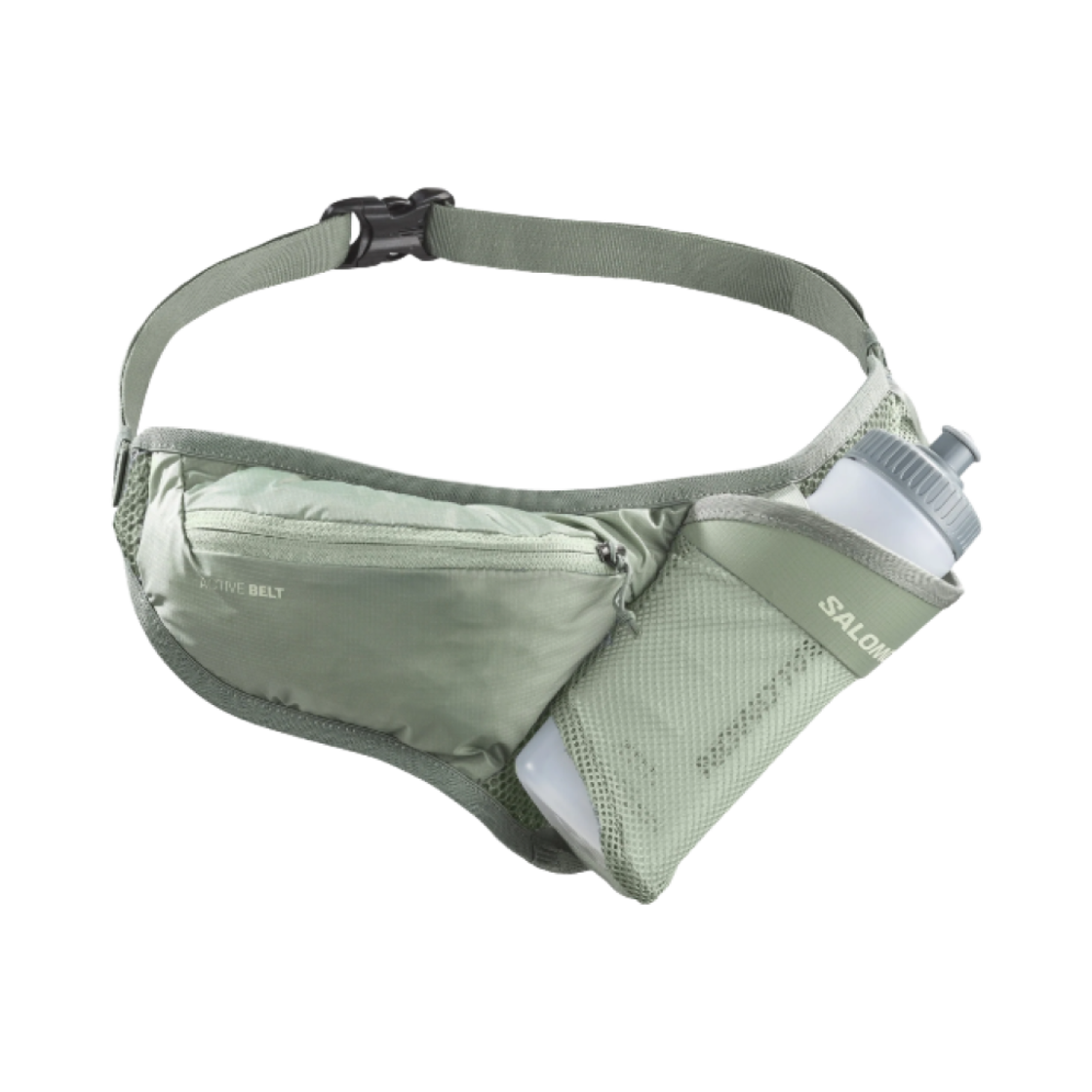 살로몬 액티브 3D 보틀 벨트 브라이트 카키(Salomon Active 3D Bottle Belt Bright Khaki) - 1