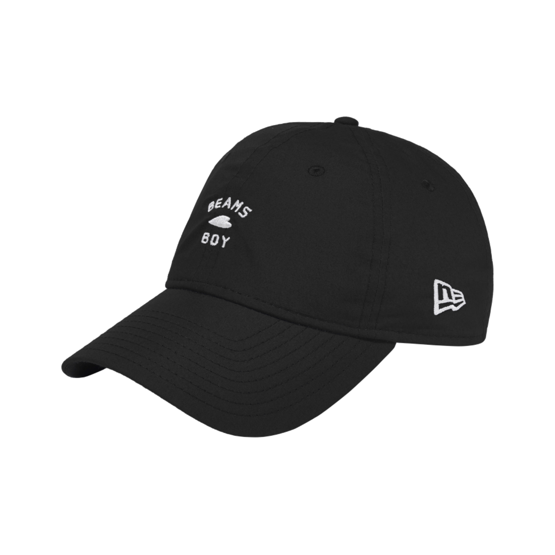 빔즈 보이 x 뉴에라 로고 볼캡 블랙(Beams Boy x New Era Logo Ball Cap Black)