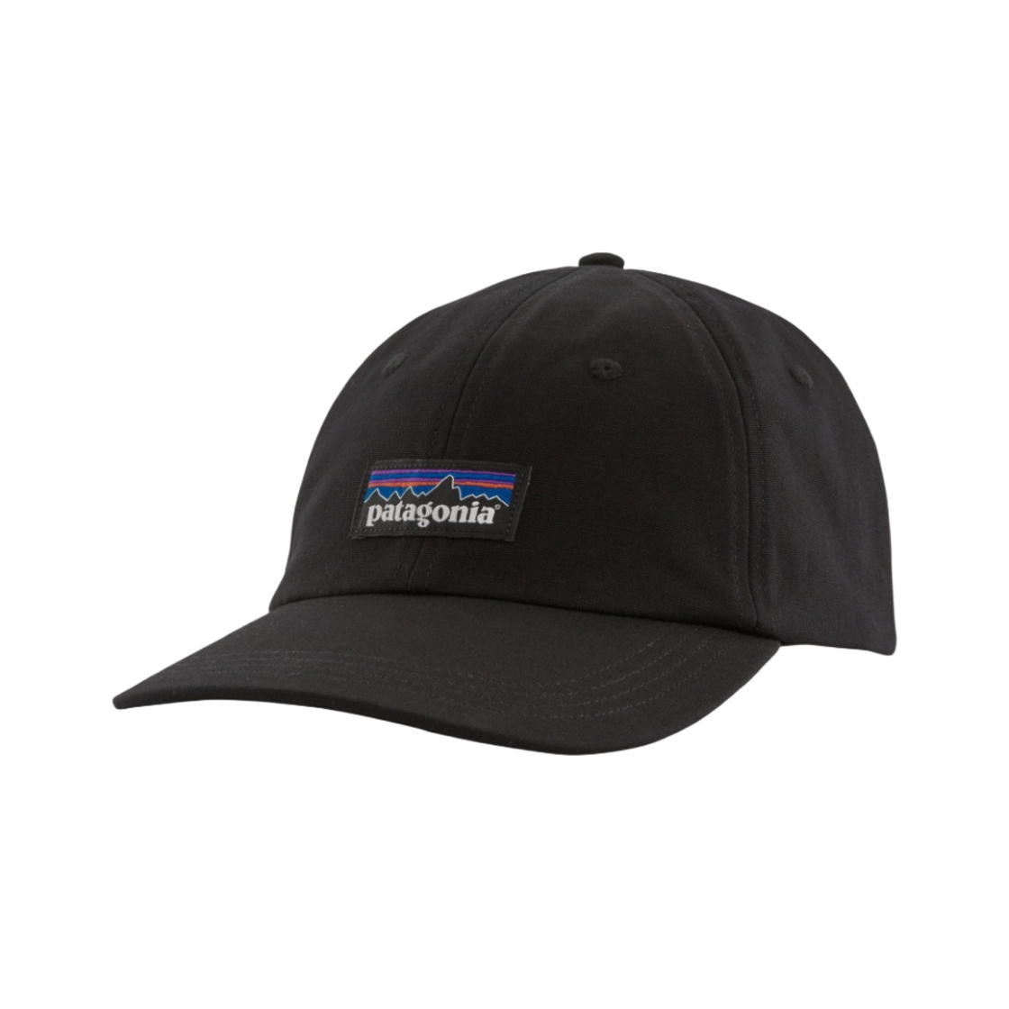 38296 Patagonia P-6 Label Trad Cap Black