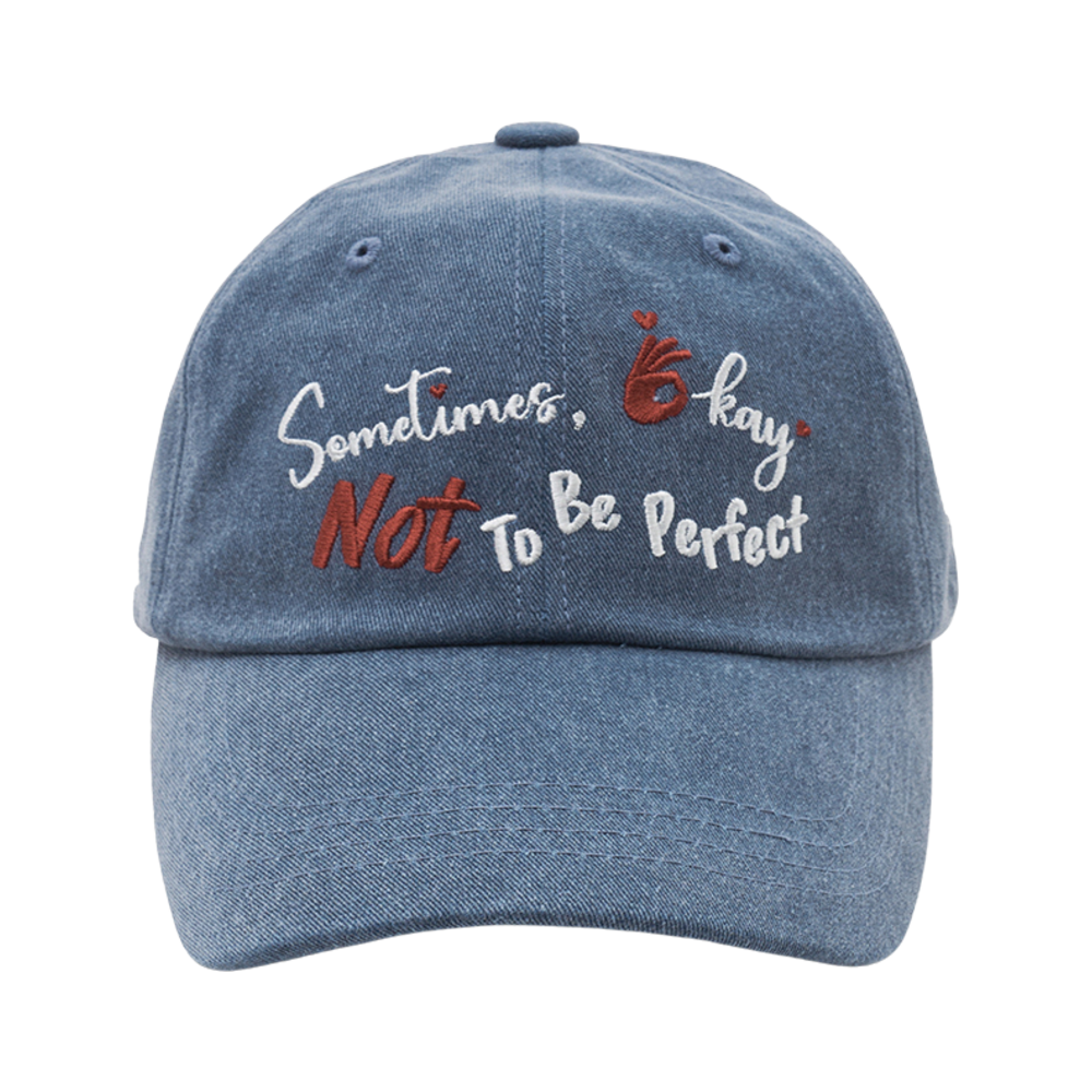 25SSSOBC-NA Allincomplete Sometimes Okay Unisex Ball Cap Navy
