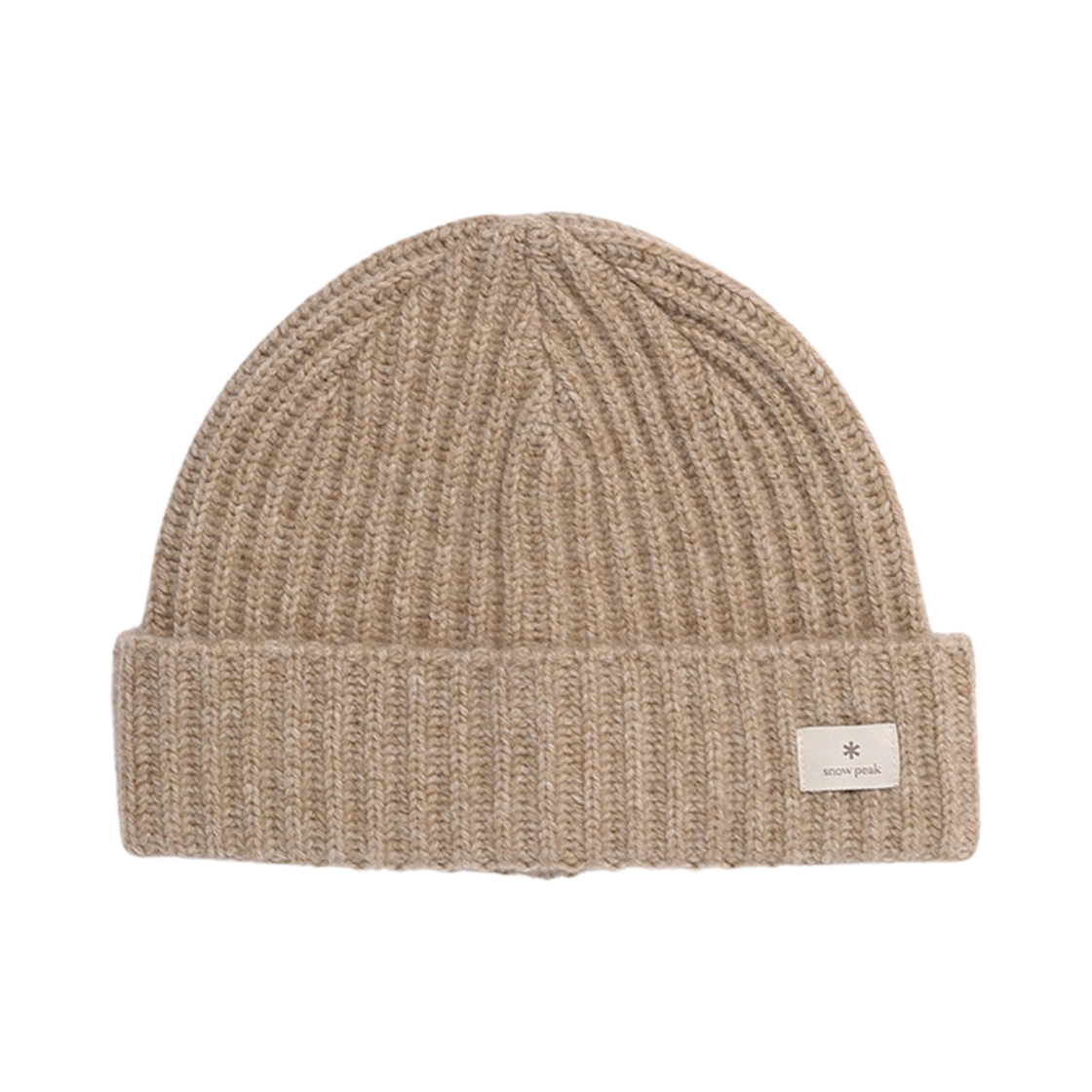 S24WWFKC60BG Snow Peak Premium Beanie Beige