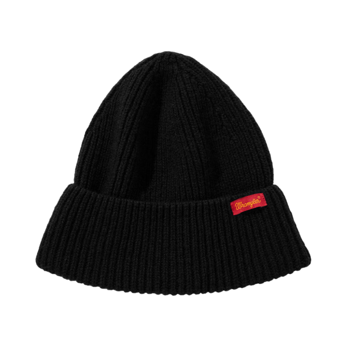 WR2404CA21BK Wrangler Basic Label Beanie Black