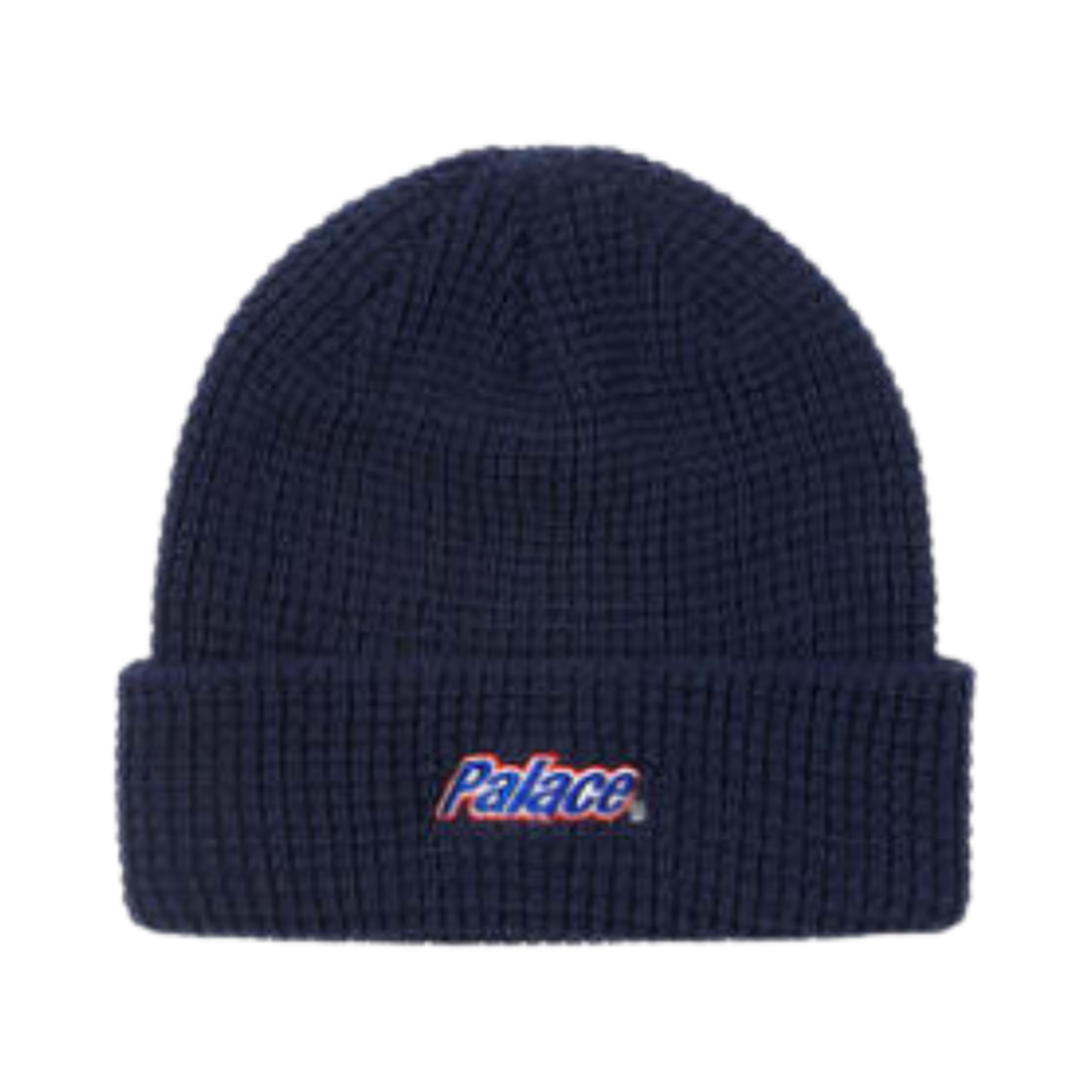 - Palace Lowercase Font Beanie Navy - 22FW