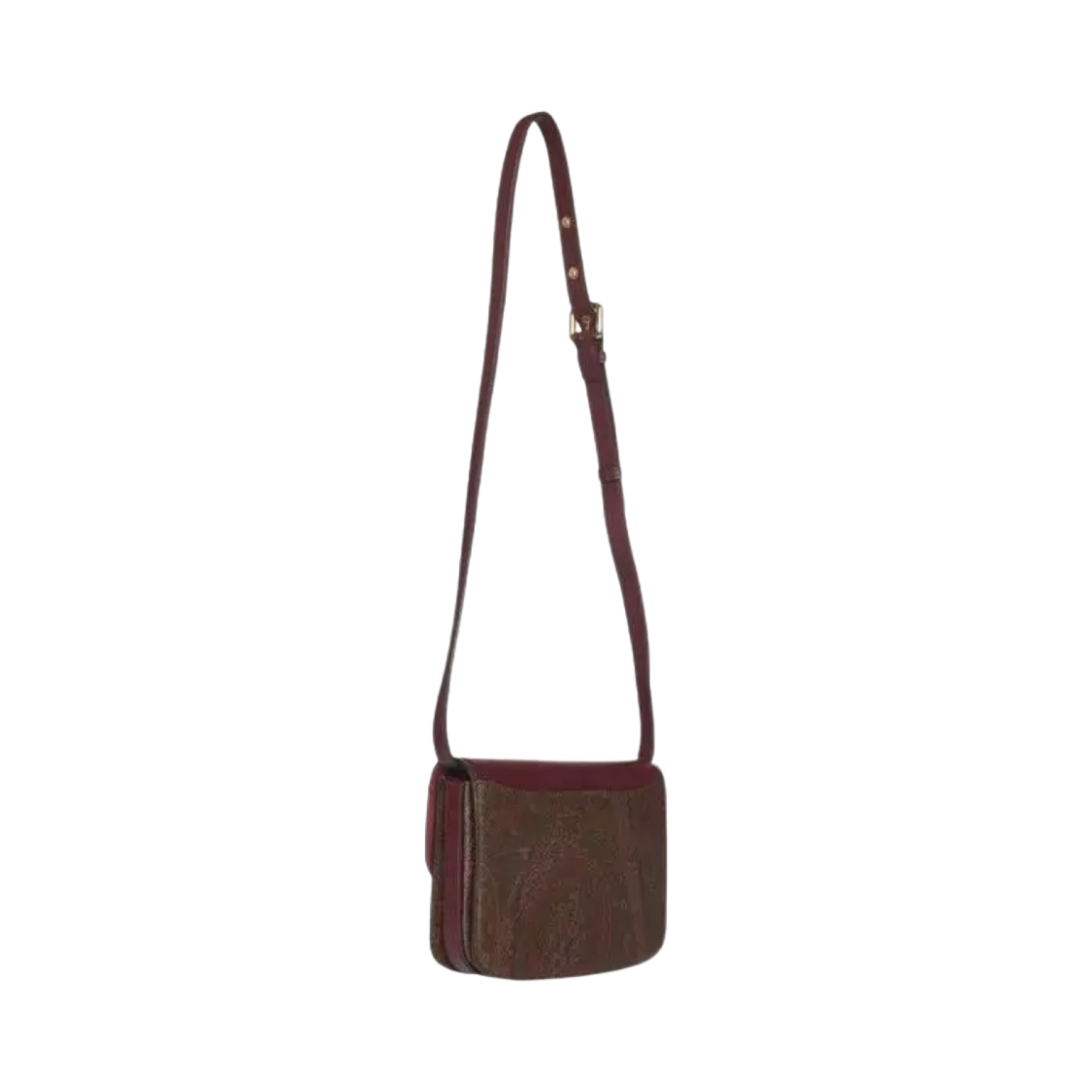 에트로 에센셜 라지 크로스바디백 보르도(Etro Essential Large Crossbody Bag Bordeaux) - 2