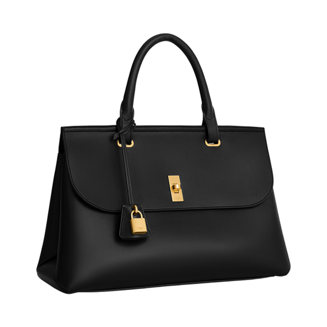 셀린느 미디움 오코트 16 소프트 내츄럴 카프스킨 블랙(Celine Medium Aucourt 16 Soft in Natural Calfskin Black) - 2
