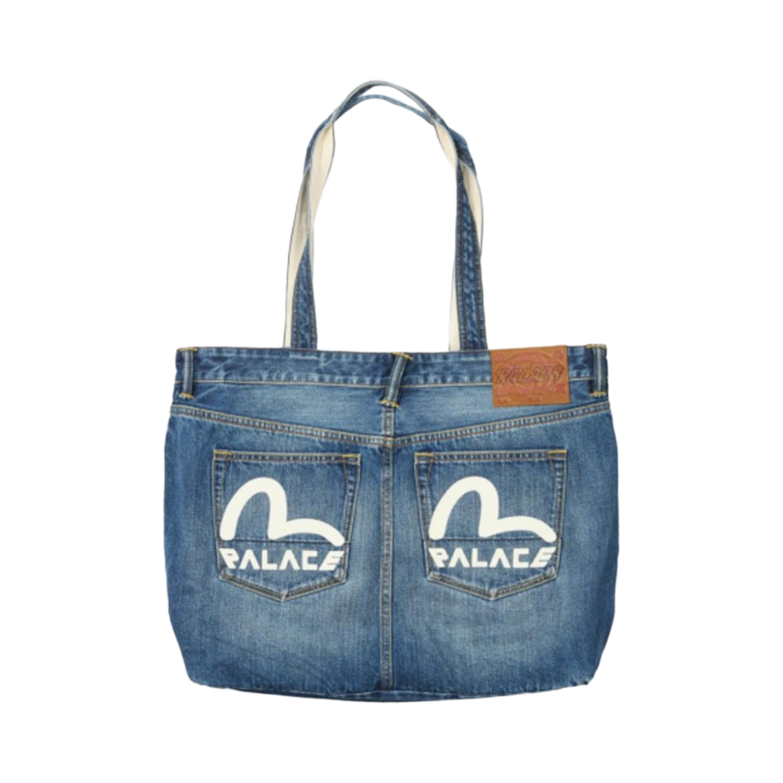 팔라스 x 에비수 백 데님 - 24SS(Palace x Evisu Bag Denim - 24SS)