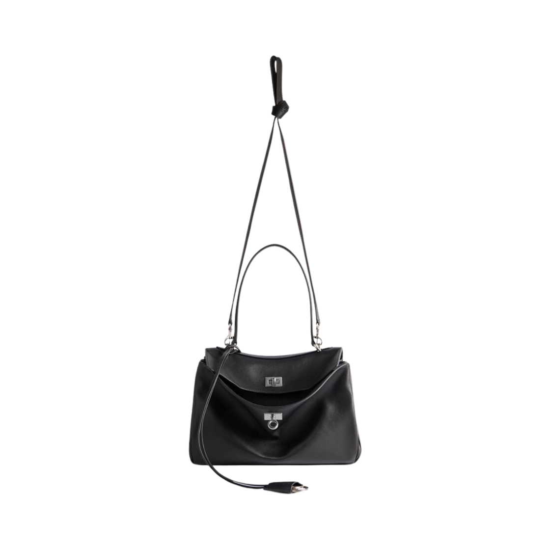 발렌시아가 로데오 스몰 핸드백 블랙(Balenciaga Rodeo Small Handbag Black) - 3