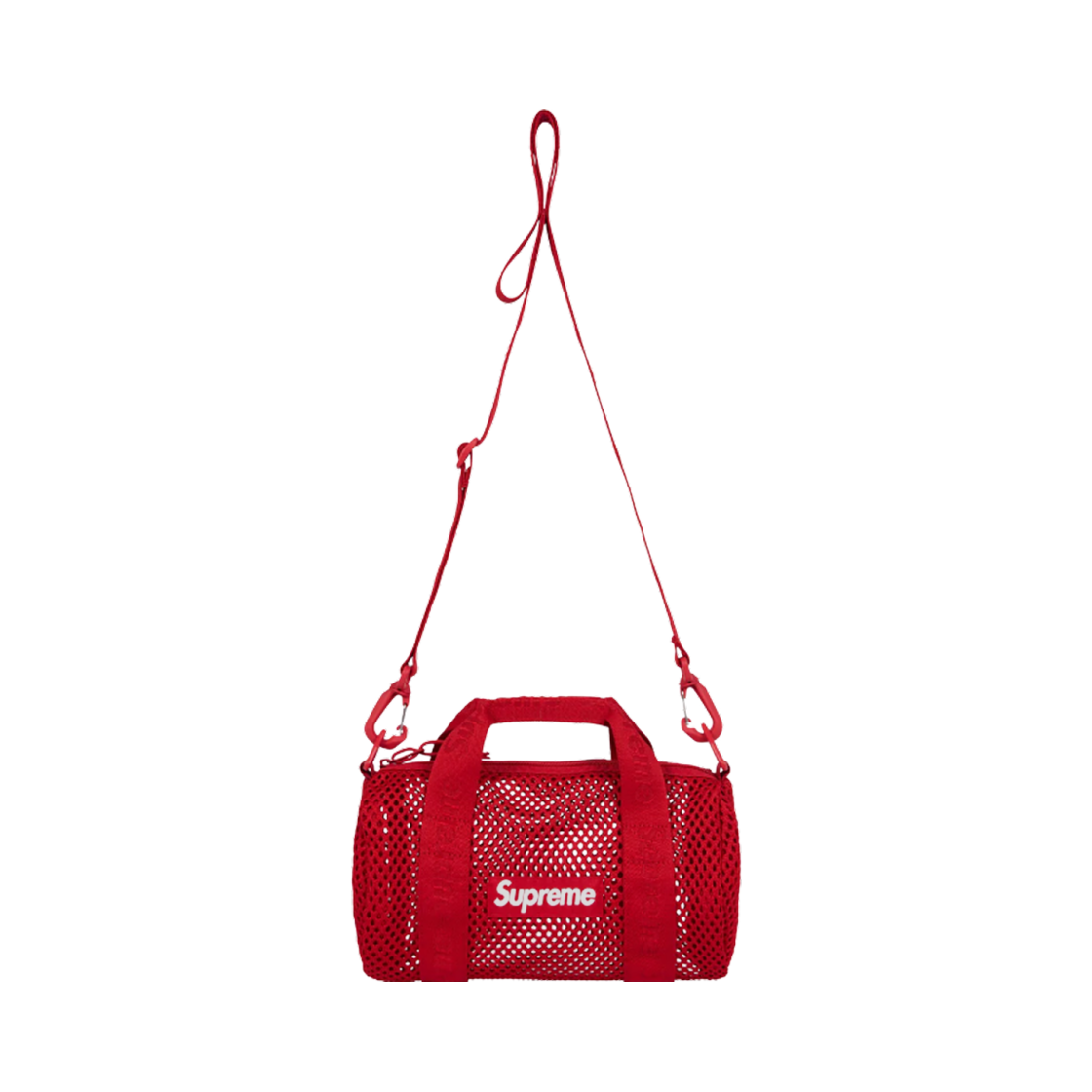 슈프림 메쉬 미니 더플백 레드 - 25SS | Supreme | KREAM