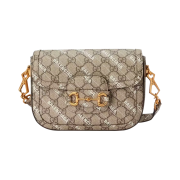 Gucci x Balenciaga The Hacker Project Gucci Horsebit 1955 Mini Handbag Beige Ebony