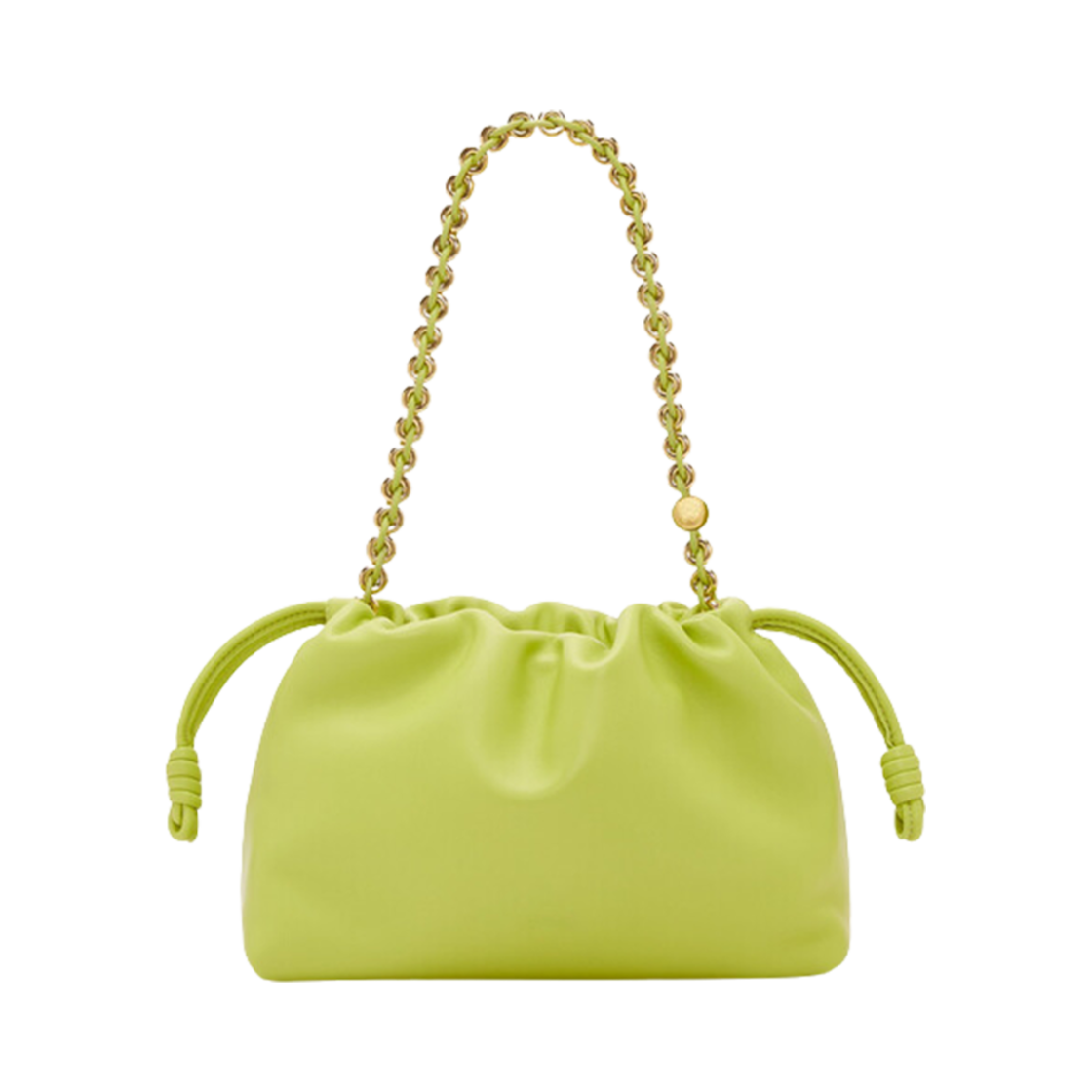 로에베 미디움 플라멘코 퍼스 백 인 멜로우 나파 램스킨 아니스(Loewe Medium Flamenco Purse Bag In Mellow Nappa Lambskin Anise) - 3