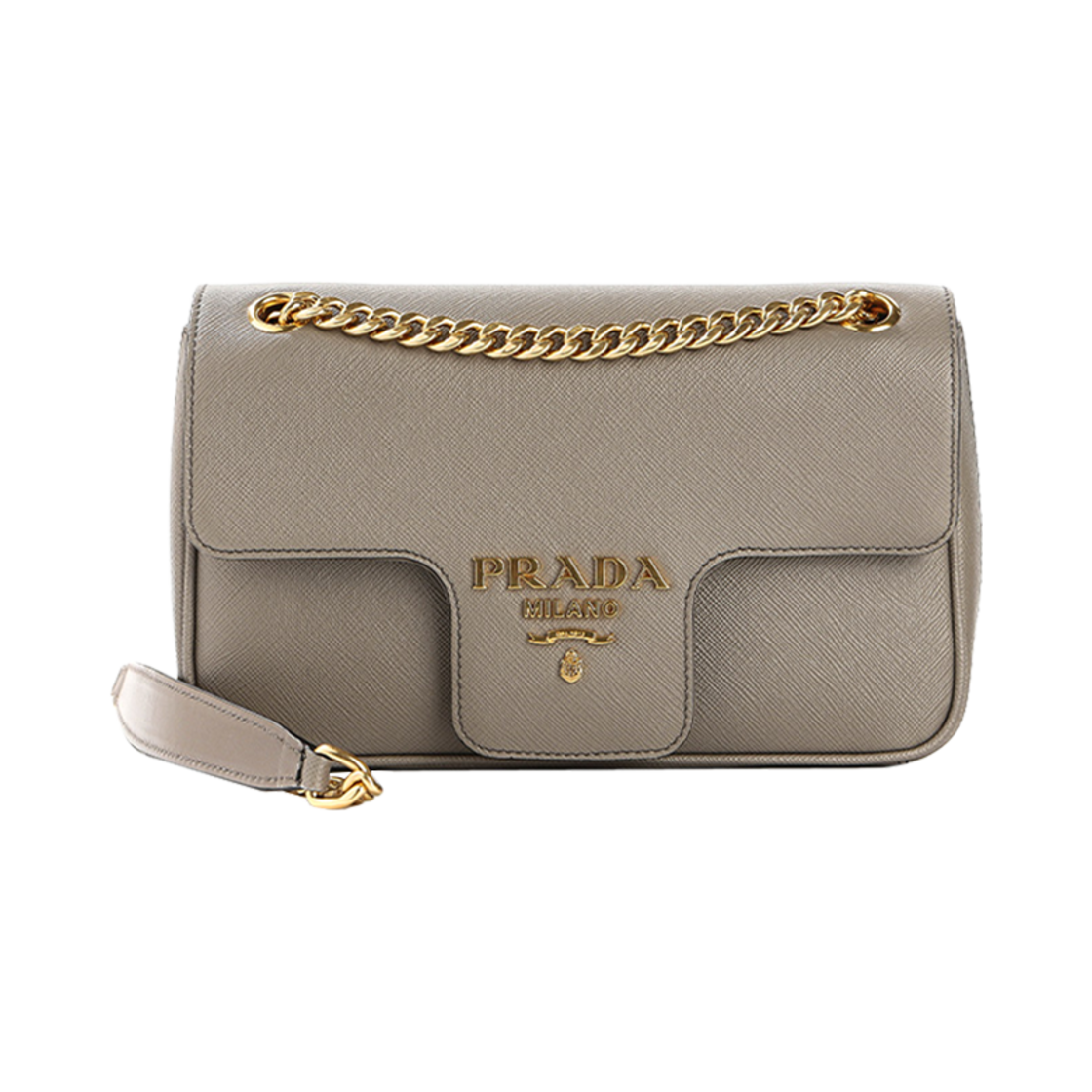 프라다 사피아노 레더 체인 숄더백 클레이 그레이(Prada Saffiano Leather Chain Shoulder Bag Clay Grey) - 1