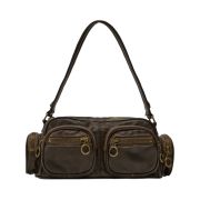 Zara Pocket Sholuder Bag Brown