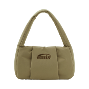 Emis Padded Hobo Bag Beige