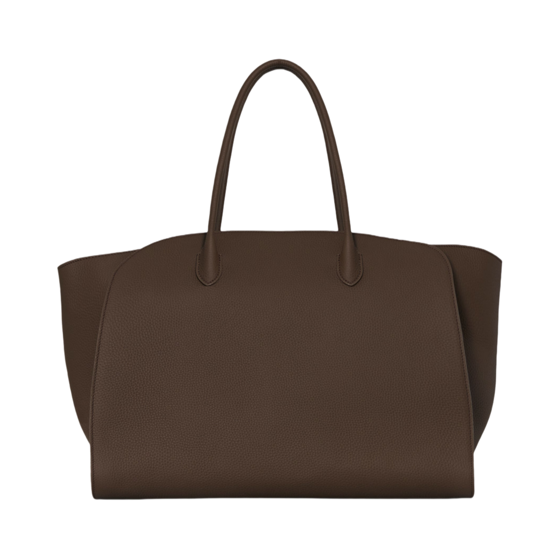 더 로우 말로 17 백 레더 다크 올리브