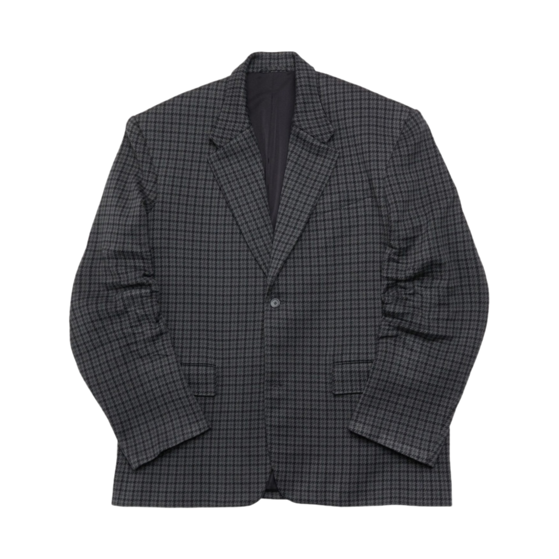 751752TOU901240 Balenciaga Tailored Knitted Jacket Grey
