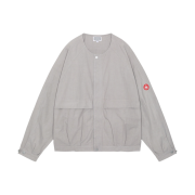 Cav Empt Collarless Jacket Grey - 24SS