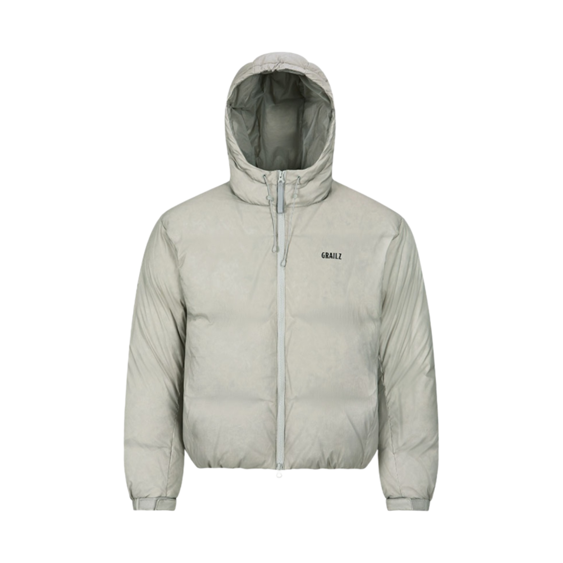 - Grailz Hidden Quilt Duck Down Puffer Grey