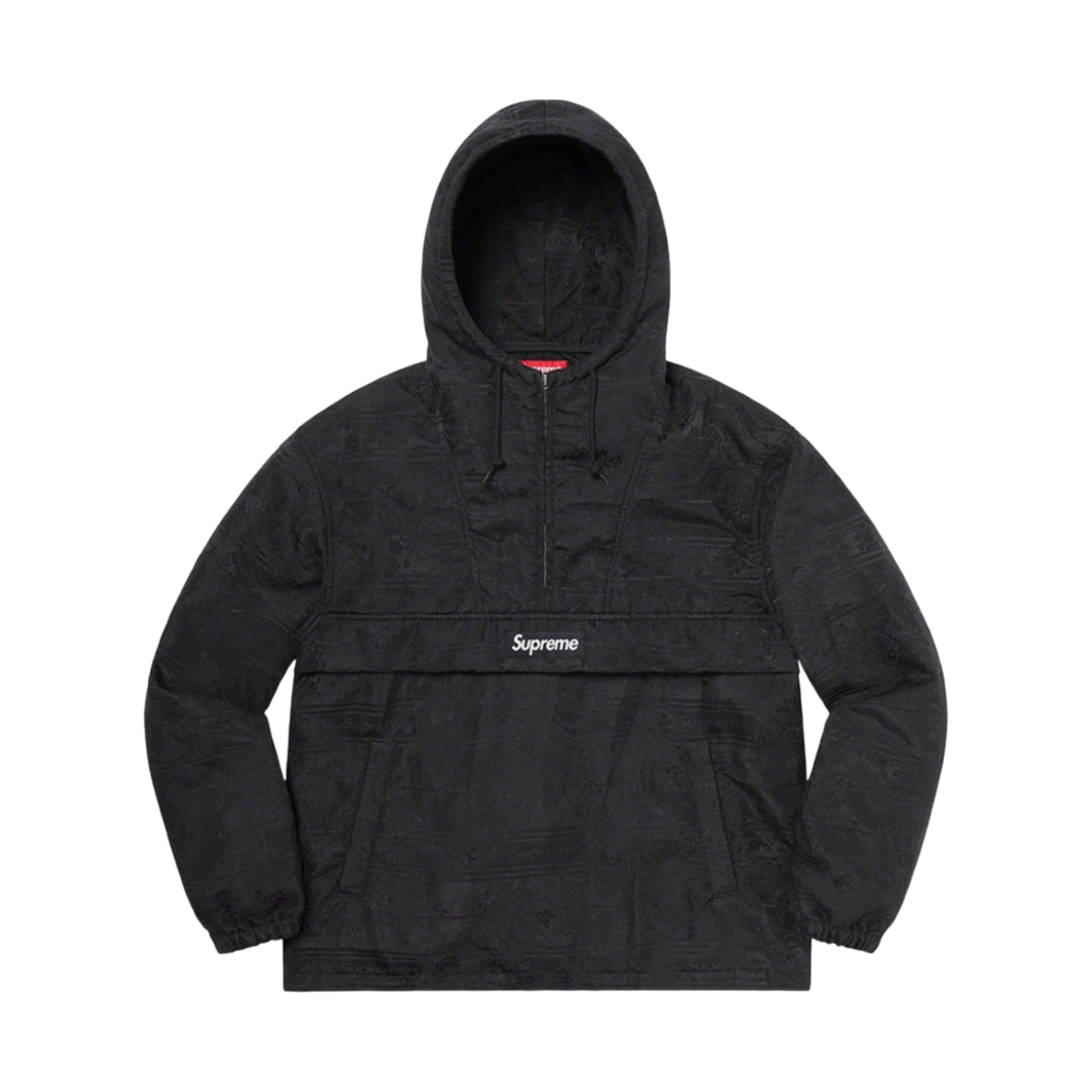 슈프림 플로랄 테피스트리 아노락 블랙 - 21SS