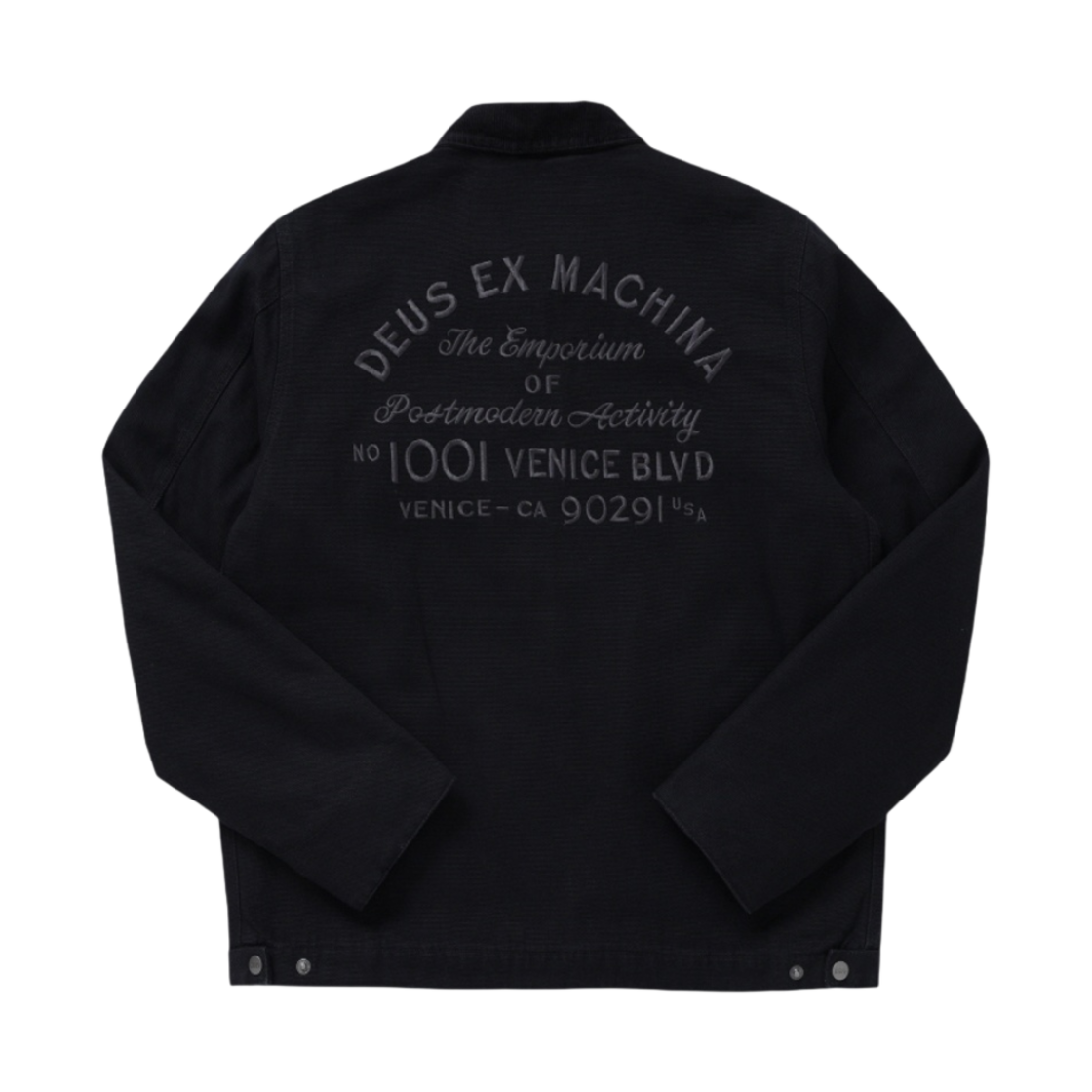 DMF86343/D253UJK995-099 Deus Ex Machina Address Workwear Jacket Black
