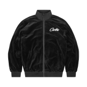 Corteiz VVS Velour Jacket Black