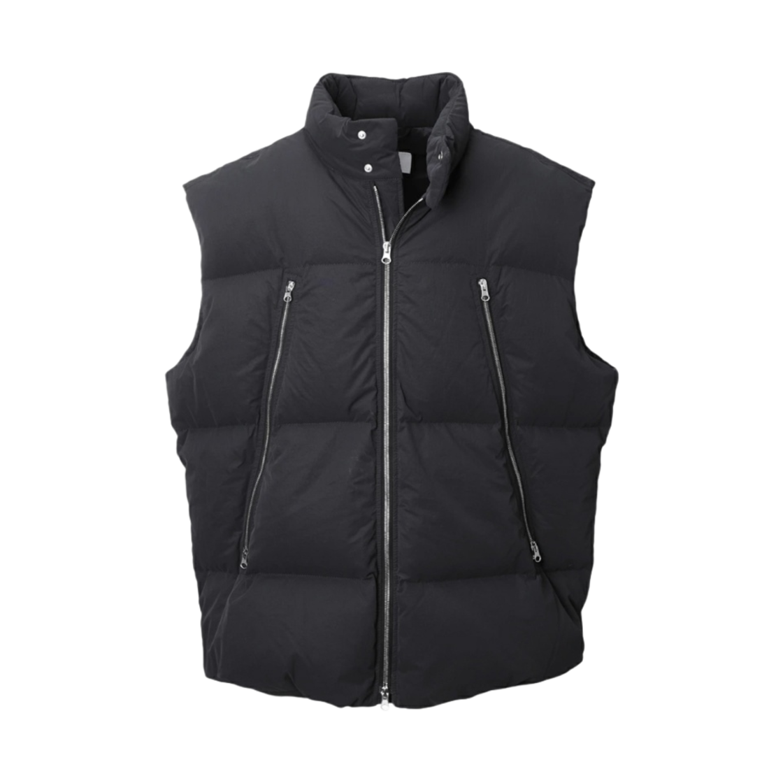 S52FB0075S76536900 MM6 Maison Margiela Sleeveless Puffer Jacket Black