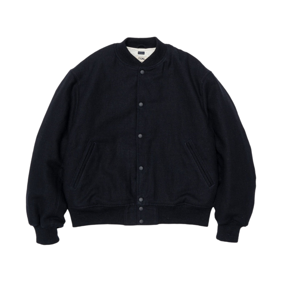 나나미카 울 리넨 스타디움 자켓 다크 네이비(Nanamica Wool Linen Stadium Jacket Dark Navy)