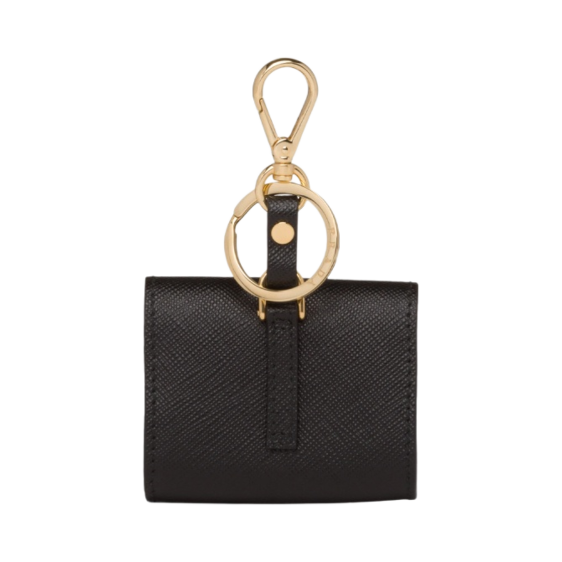 프라다 사피아노 레더 에어팟 프로 케이스 블랙(Prada Saffiano Leather AirPods Pro Case Black) - 2