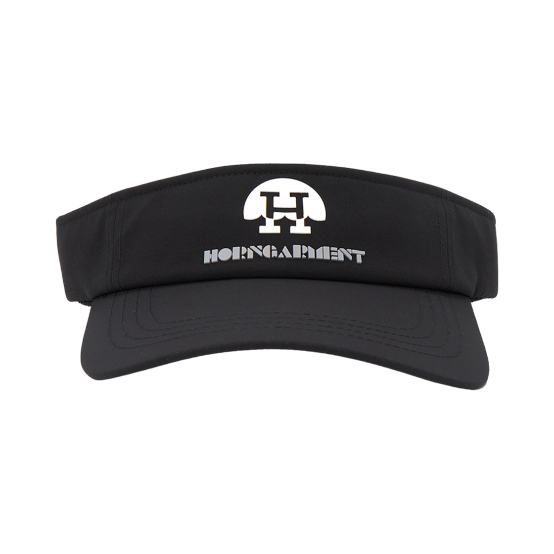 HCF-2C-FC06 Horn Garment Icon Golf Visor Black
