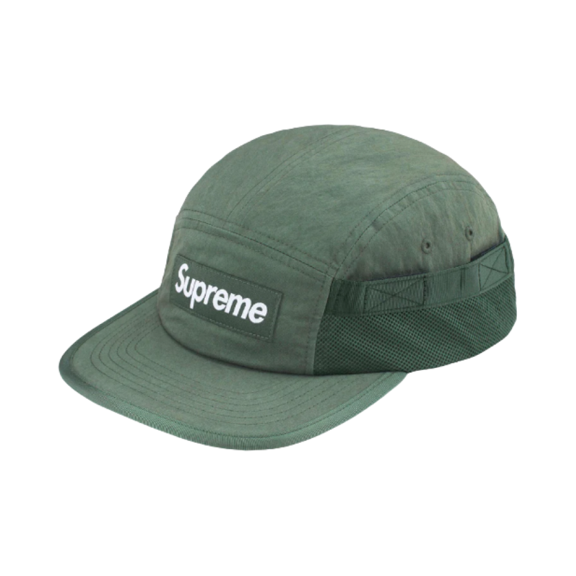 슈프림 메쉬 포켓 캠프캡 올리브 - 24FW | Supreme | KREAM