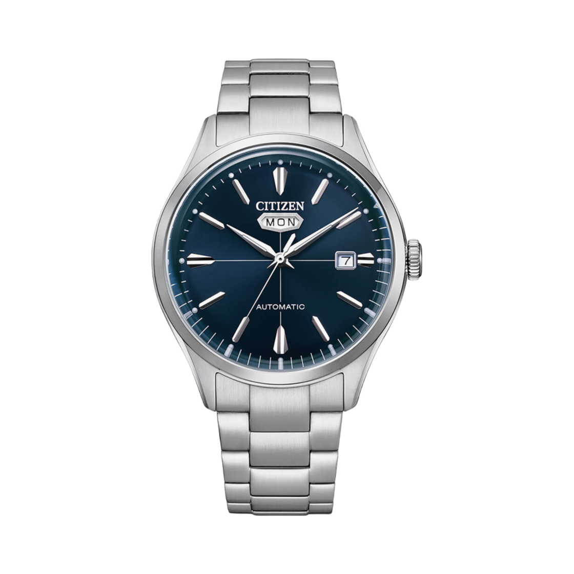 시티즌 C7 메카니컬 40mm 스테인리스 스틸 블루 실버(Citizen C7 Mechanical 40mm Stainless Steel Blue Silver) - 1