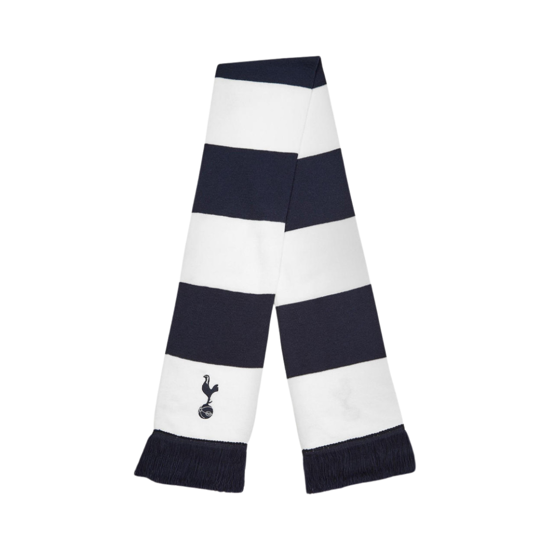 토트넘 홋스퍼 스퍼스 바 스카프 네이비 화이트(Tottenham Hotspur Spurs Bar Scarf Navy White)