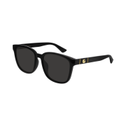 Gucci Square Frame Acetate Sunglasses Black
