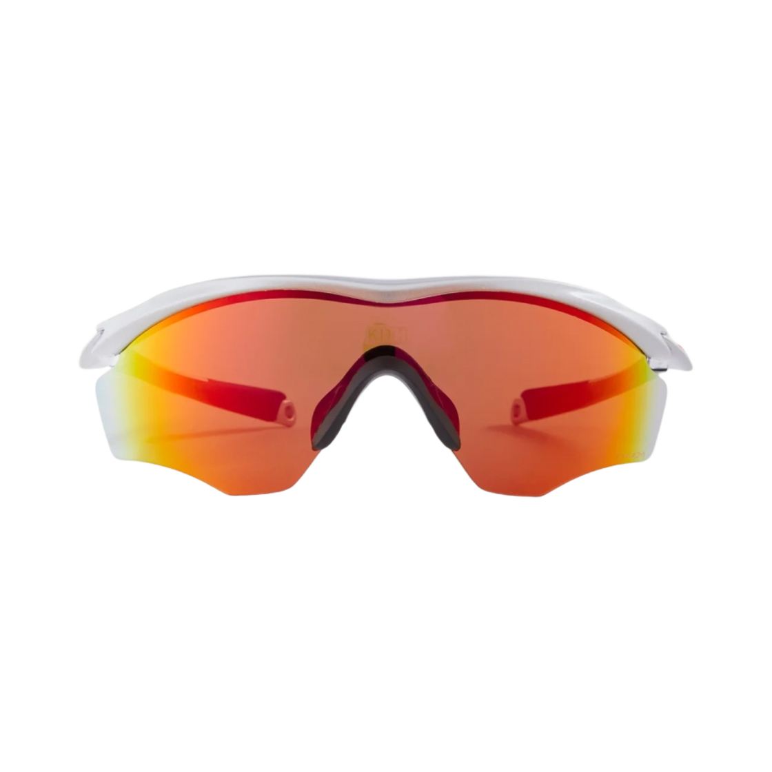 오클리 x 키스 M2 XL 실버 프레임 프리즘 루비 렌즈