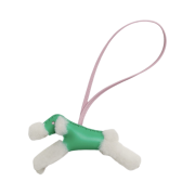 Hermes Budy Charm Merino Wool Milo & Ecru Menthe Mauve Sylvestre