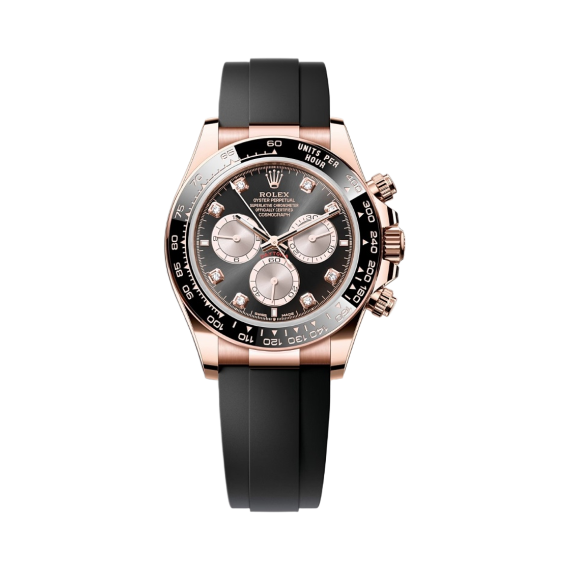 롤렉스 코스모그래프 데이토나 40mm 126515LN 브라이트 블랙 선더스트 다이아 셋팅 오이스터플렉스(Rolex Cosmograph Daytona 40mm 126515LN Bright Black Sundust Diamond-Set Oysterflex)