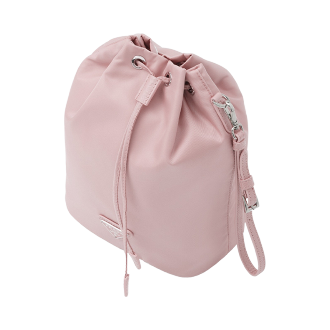 프라다 리나일론 파우치 앨러배스터 핑크(Prada Re-Nylon Pouch Alabaster Pink) - 2