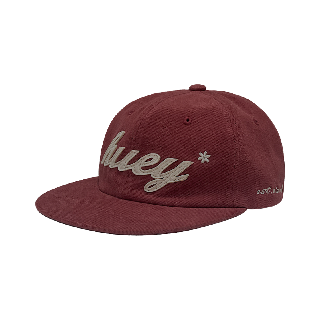 휴이 아플리케 캡 버건디(Huey Applique Cap Burgundy)