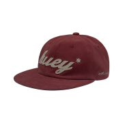 Huey Applique Cap Burgundy