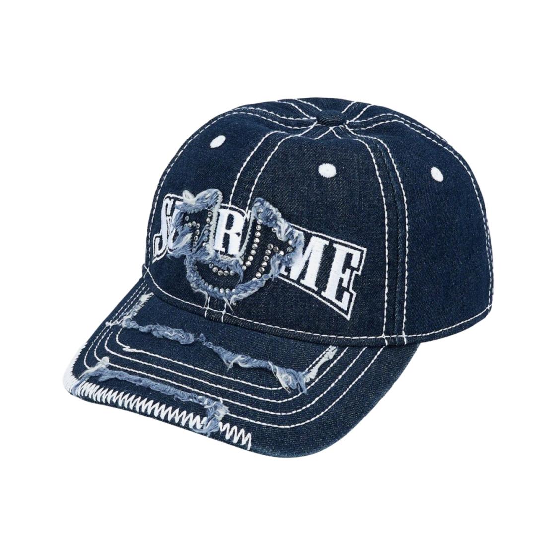 슈프림 x 트루 릴리전 6-패널 캡 데님 - 21FW(Supreme x True Religion 6-Panel Denim - 21FW) - 1