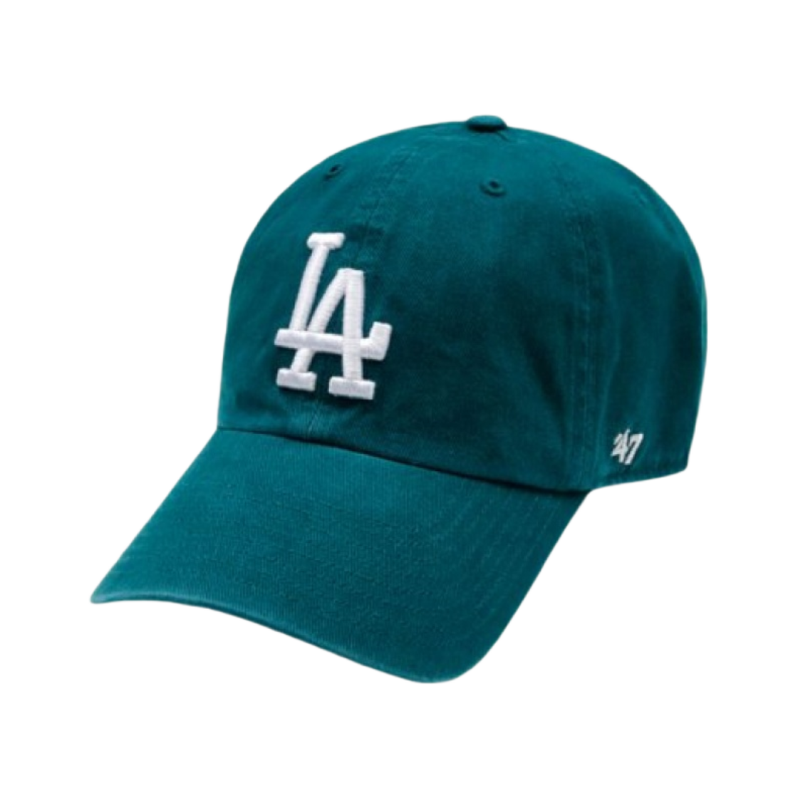 B-RGW12GWS-PGA 47 Brand LA Dodgers BW Clean Up Pacific Green