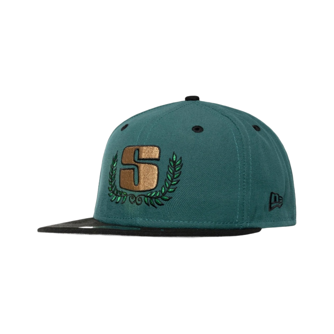 스투시 리프 뉴에라 캡 다크 그린(Stussy Leafs New Era Cap Dark Green) - 1
