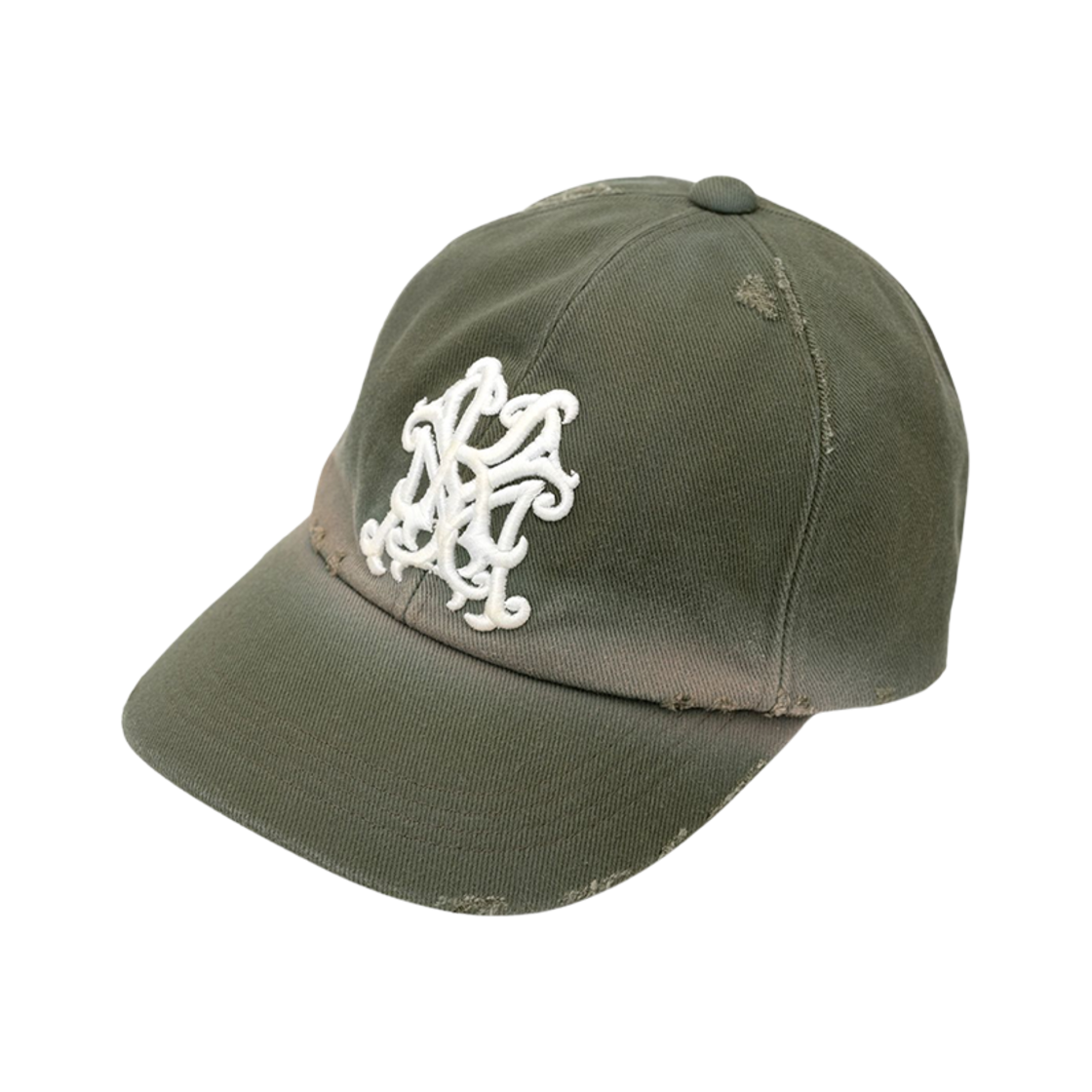 카미야 디스트레스드 캡 카키(Kamiya Distressed Cap Khaki)