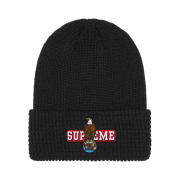 Supreme Eagle Beanie Black - 23FW