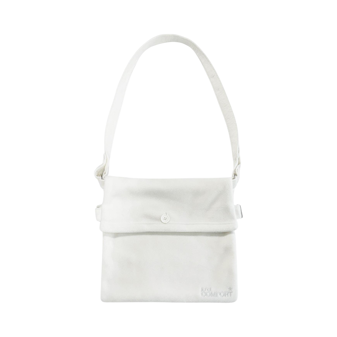 지초이 플리스 투웨이 백 아이보리(Jichoi Fleece 2-Way Bag Ivory)