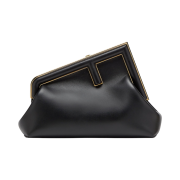 Fendi First Small Nappa Leather Bag Black