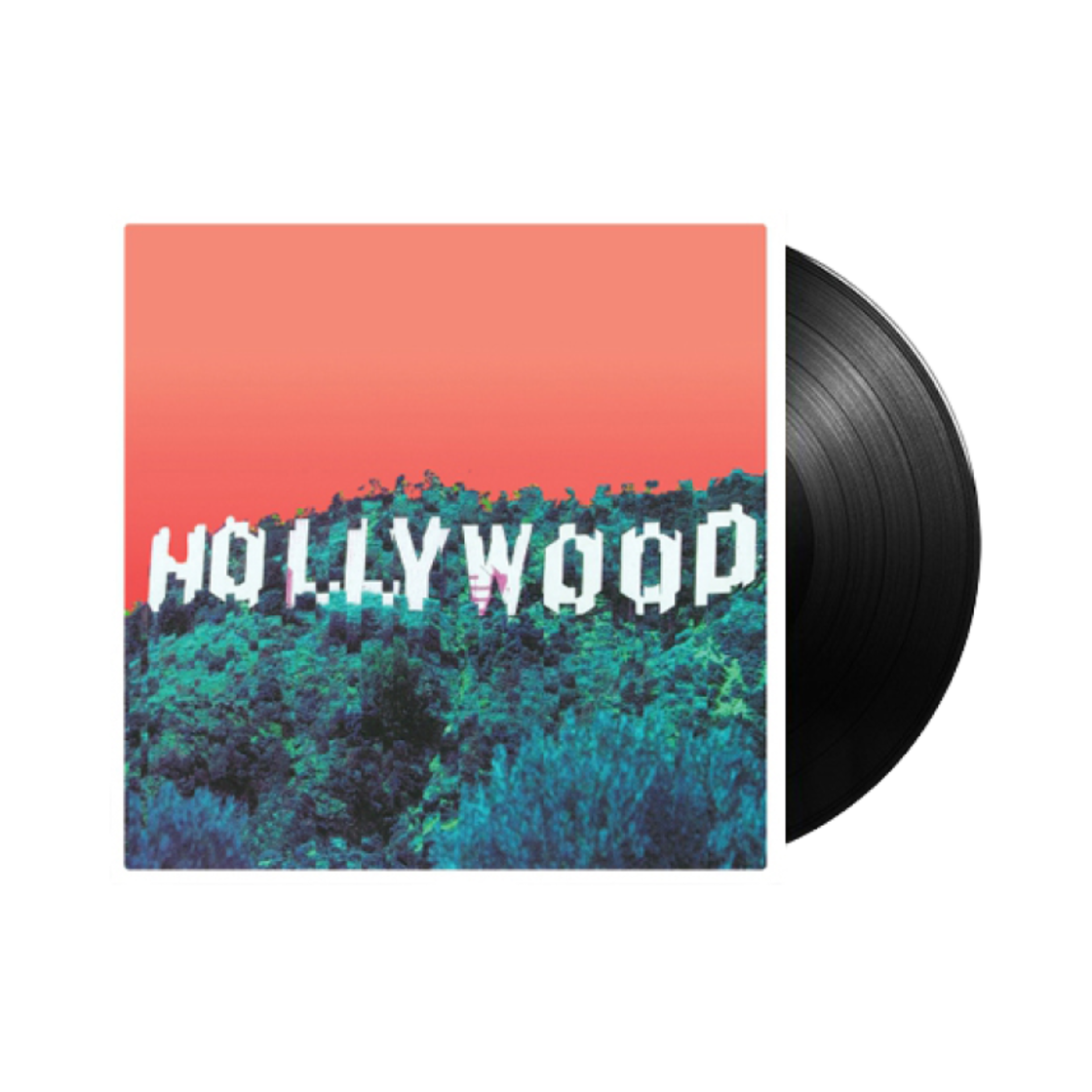 검정치마 할리우드/내 고향 서울엔 7인치 한정반 LP 블랙(The Black Skirts Hollywood/In My City of Seoul 7inch Single LP Limited Edition Black)