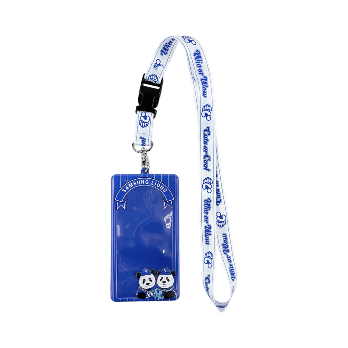삼성 라이온즈 x 바오패밀리 루이후이 티켓 홀더 블루(Samsung Lions x Bao Family Rui & Hui Ticket Holder Blue)